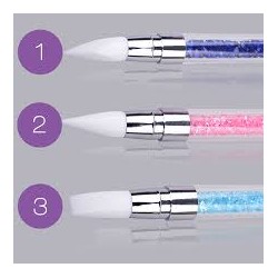 STYLO SILICONE NAIL ART DOUBLE POINTE X 1