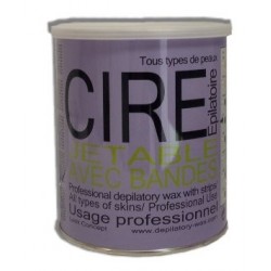 CIRE JETABLE POT TOPAZE MIEL 800ML