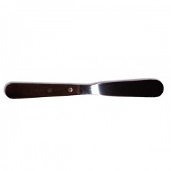 SPATULE INOX MANCHE BOIS