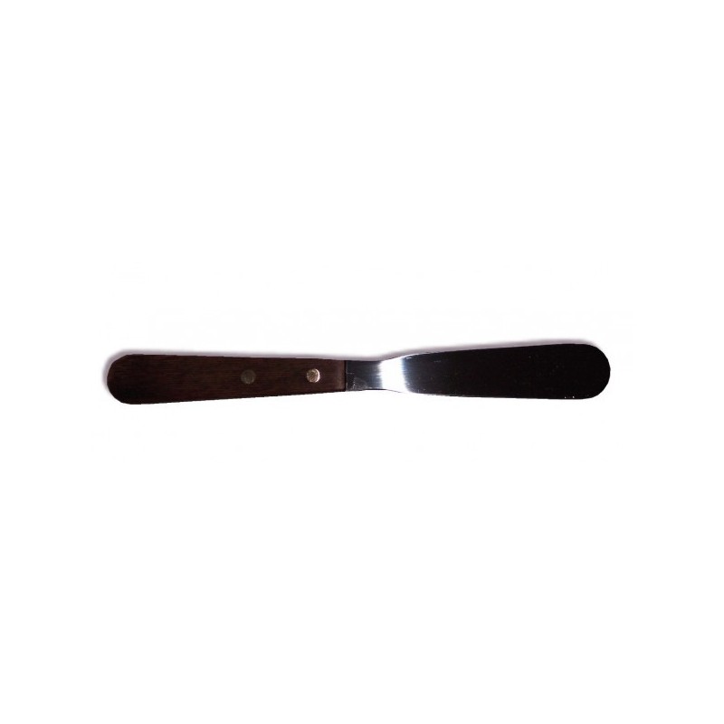 SPATULE INOX MANCHE BOIS