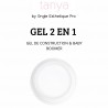 Gel build/ french babyboomer natural White TANYA 15ml