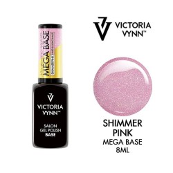 Mega Base Shimmer Pink 8ml