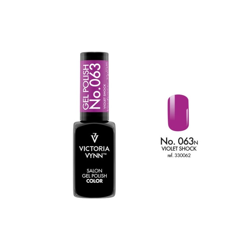 Gel Polish Victoria Vynn 063 Violet Shock