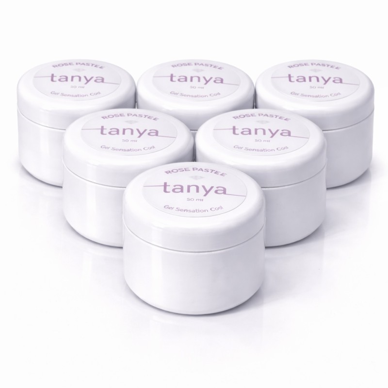 Gel de construction Tanya Pastel builder gel UV LED sans chauffe sans TPO