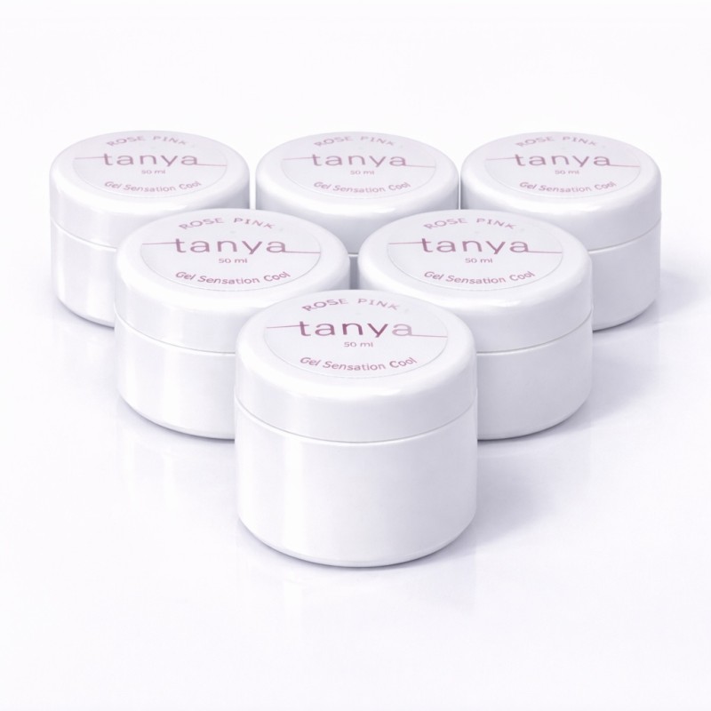 Gel de construction Tanya Pink builder gel UV LED sans chauffe sans TPO