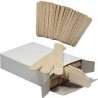 SPATULE BOIS EPILATION CORPS x 100